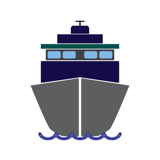 邮轮标志，旅游标志图片下载