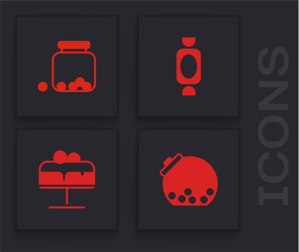 在糖果和糖果中放置装有糖果的玻璃罐图片下载