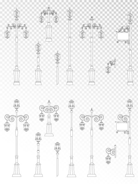 设置路灯图片下载