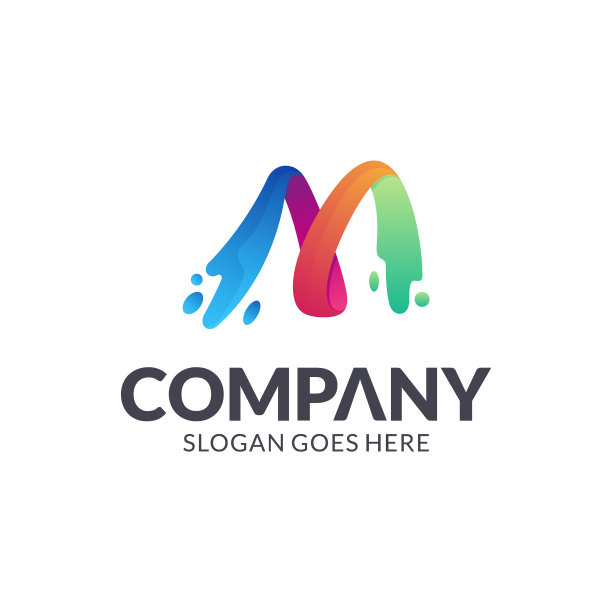 M水标志模板图片下载