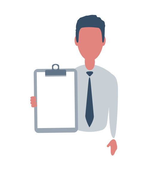 新潮的商人或职员男性角色图片下载