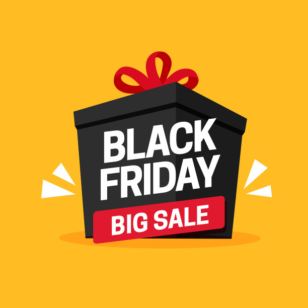 黑色星期五大减价社交媒体礼品促销图片下载