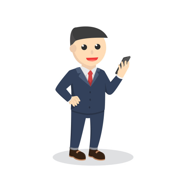 商人拿着小玩意图片下载