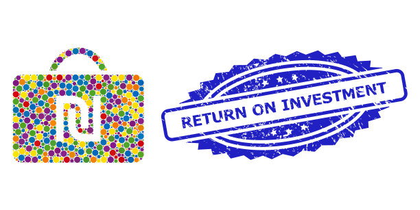 垃圾投资回报印章印章和图片下载