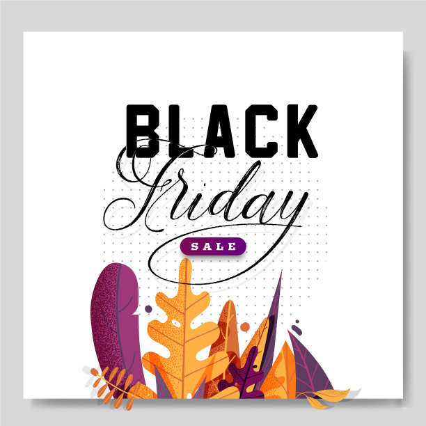 黑色星期五的横幅留下背景图片下载