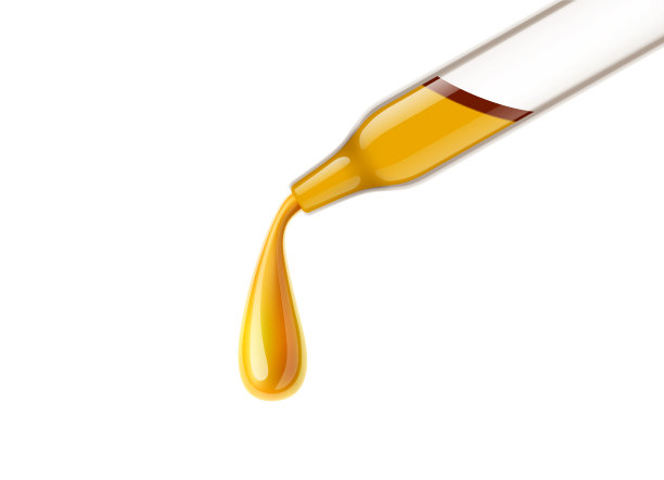 3d中草药油移液管护肤瓶图片下载