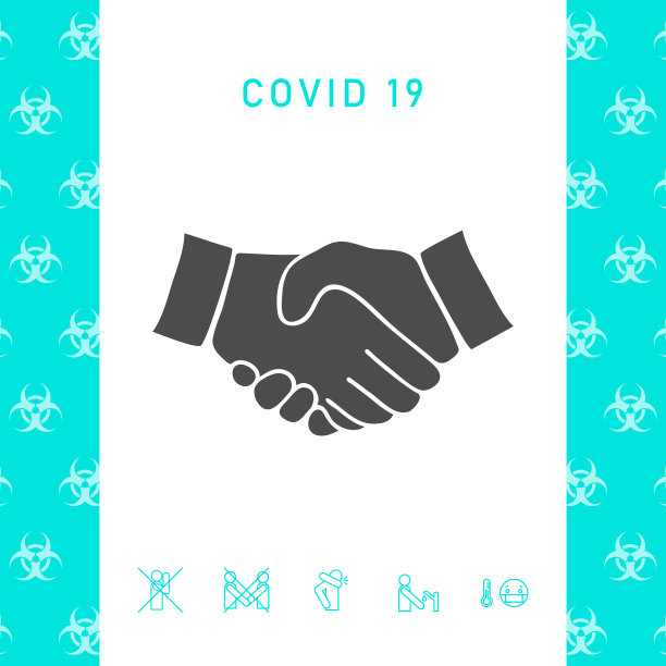 握手符号图标的图形元素为您图片下载