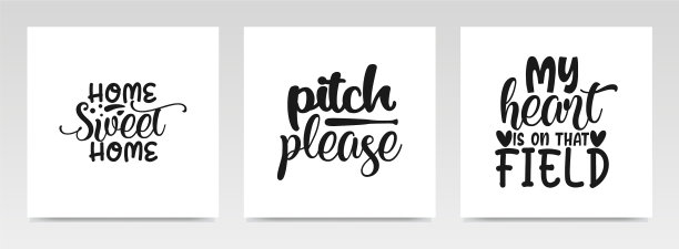 棒球运动引用字母排版集图片下载