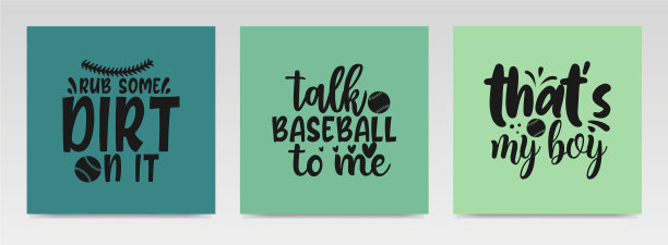 棒球运动引用字母排版集图片下载