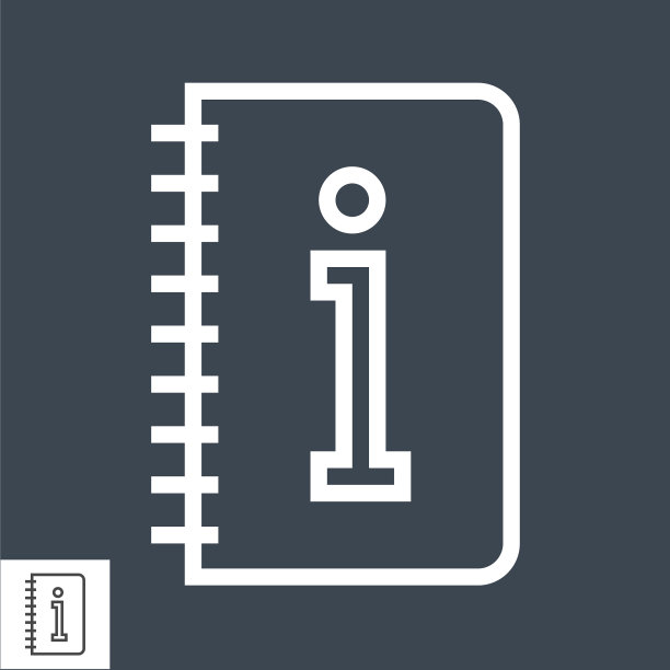 说明书上的细线图标图片下载