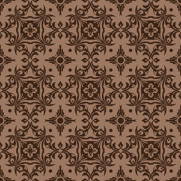 美丽的花图案在parang蜡染设计图片下载