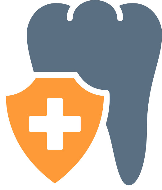 健康保护牙齿彩色图标治疗图片下载