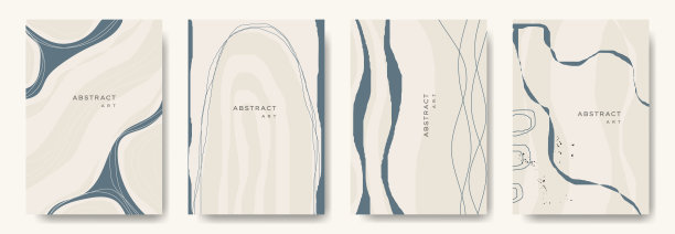 抽象背景和各种形状设置。图片下载