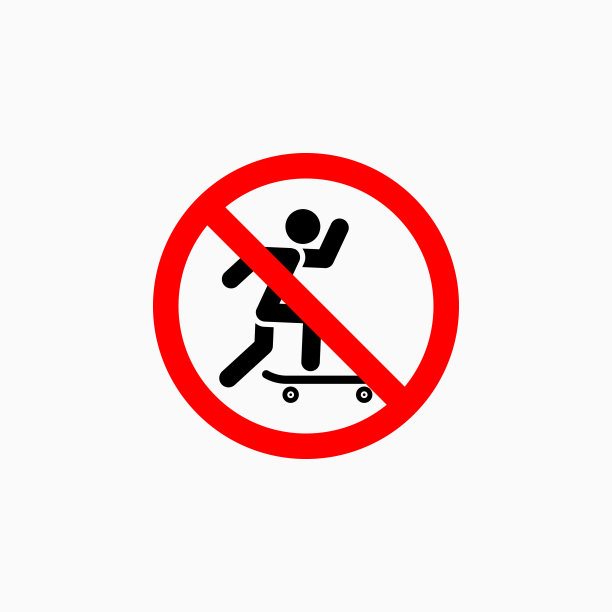 没有滑板图标，没有滑板矢量图片下载