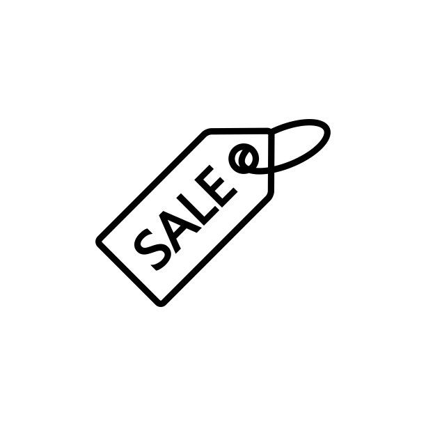 销售折扣图标设计矢量模板图片下载