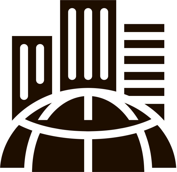 摩天大楼地球问题图标图片下载