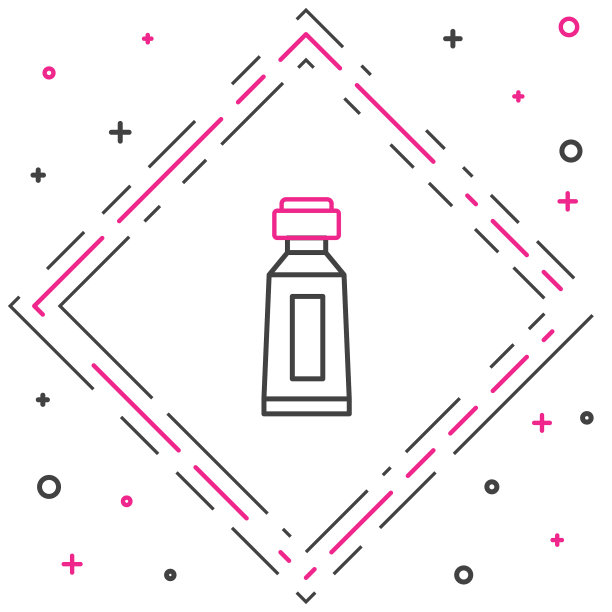 牙膏线管图标隔离白色图片下载