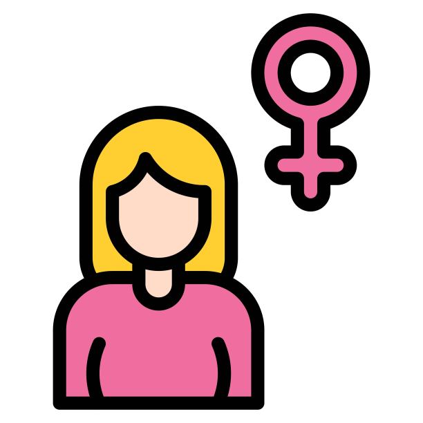 女性与女性性别符号，女权主义相关矢量图片下载
