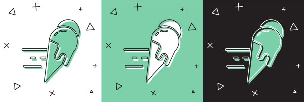 设置网上订购和华夫蛋筒冰淇淋图片下载