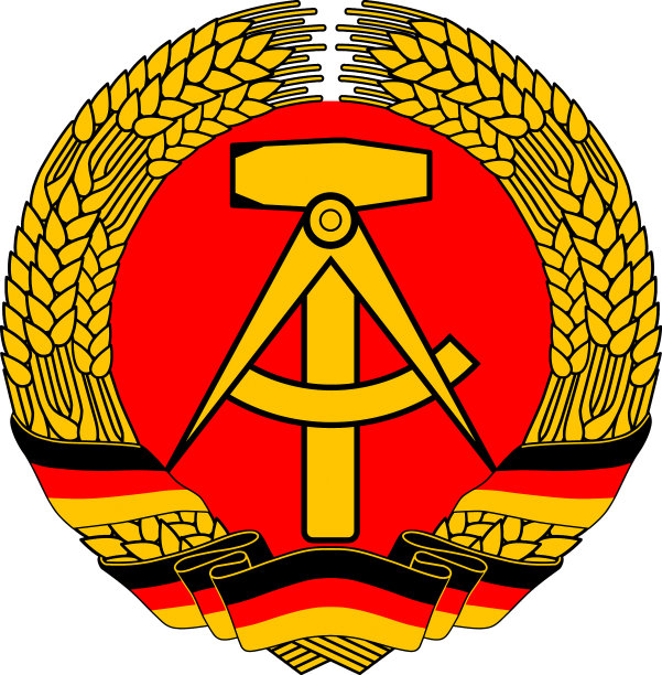 德意志民主共和国的印章。图片下载