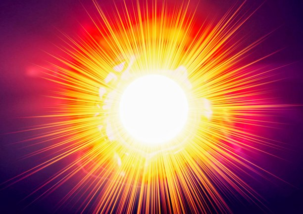 抽象的太阳图片下载