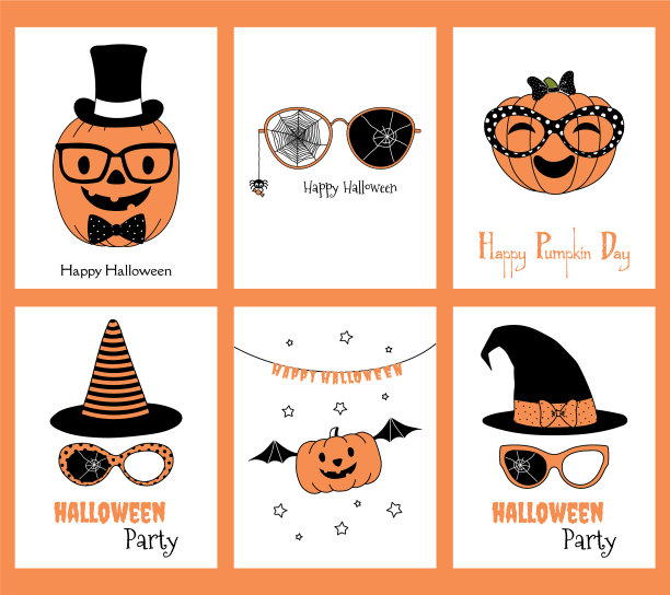 制作万圣节贺卡图片下载