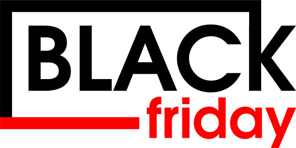 简约的黑色星期五标志孤立创造图片下载