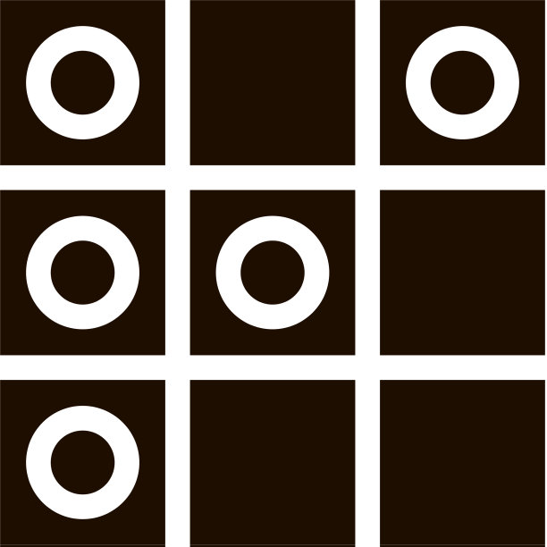 交互式儿童游戏的跳棋标志图标图片下载