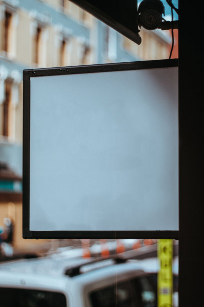 空咖啡馆广告标志图片下载