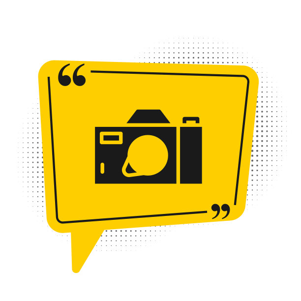 黑色照片相机图标孤立在白色图片下载