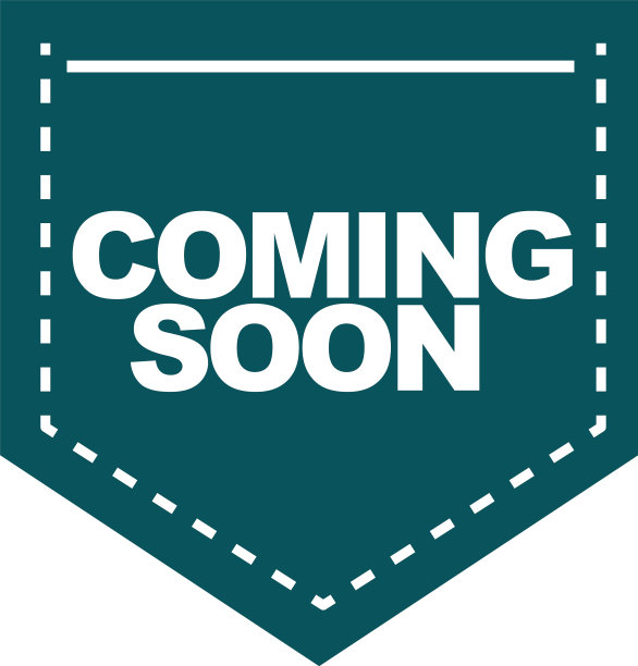 即将推出的促销横幅贴纸平面图标图片下载