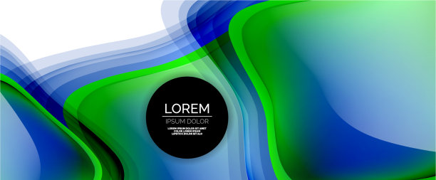 圆圈和气泡抽象背景流体图片下载