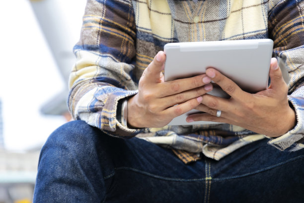 使用平板电脑的概念图片下载