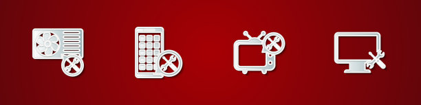 设置空调服务手机应用电视和图片下载