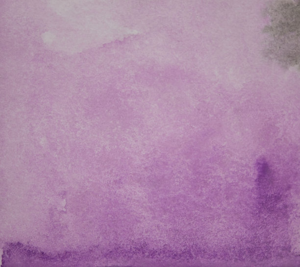 抽象画底色为浅紫色和淡紫色。帆布上的水彩画，带有柔和的紫色渐变。纸上带有波浪图案的艺术品碎片。纹理背景。图片下载