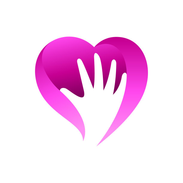 手爱的标志图片下载