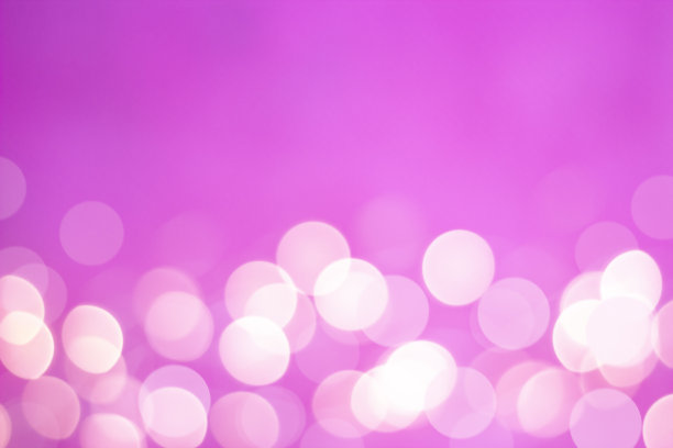 粉色背景上的白色散景，抽象模糊的背景。用于设计的散焦灯图片下载