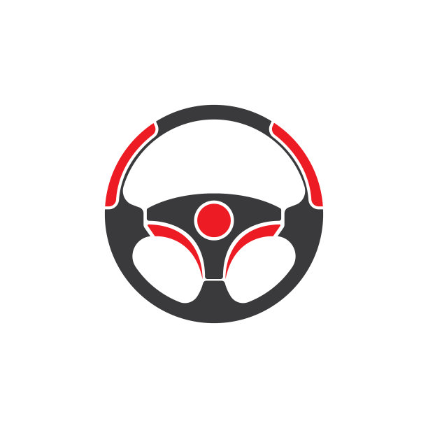 方向盘形象标志图标图片下载
