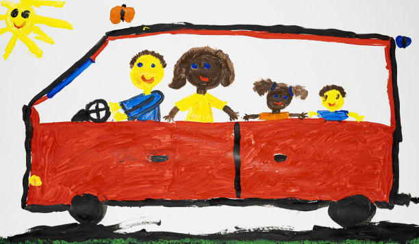 儿童绘画的特写图片下载