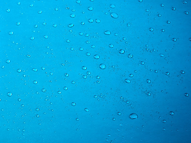 水滴在PVC表面图片下载