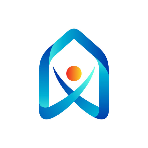 人房子的标志图片下载