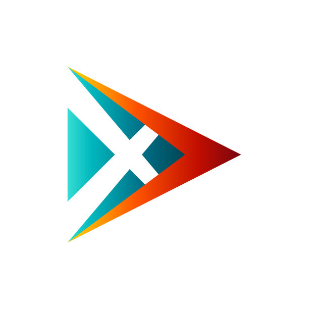 播放按钮和字母x标志图片下载