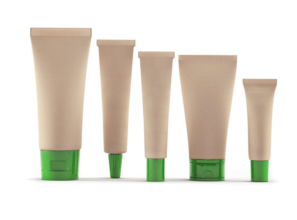 空白牛皮纸包装化妆品模板图片下载