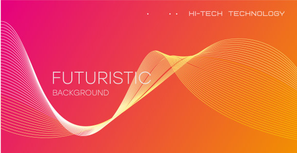 波浪抽象彩色线波浪抽象上图片下载