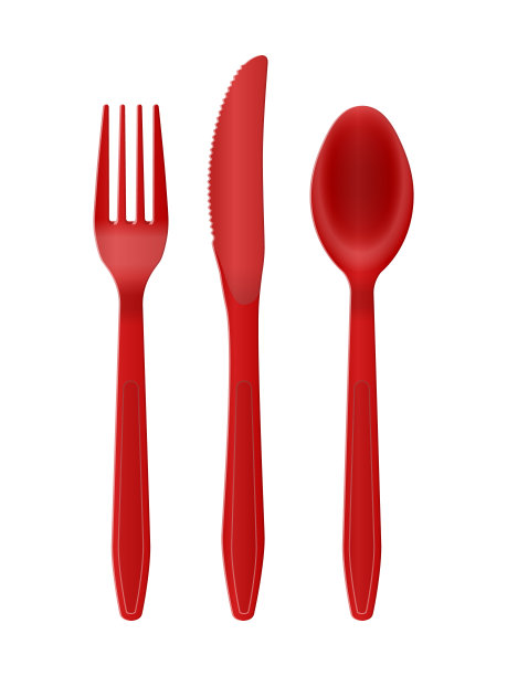 塑料餐具图片下载