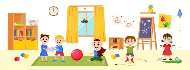 幼儿园的孩子们图片下载