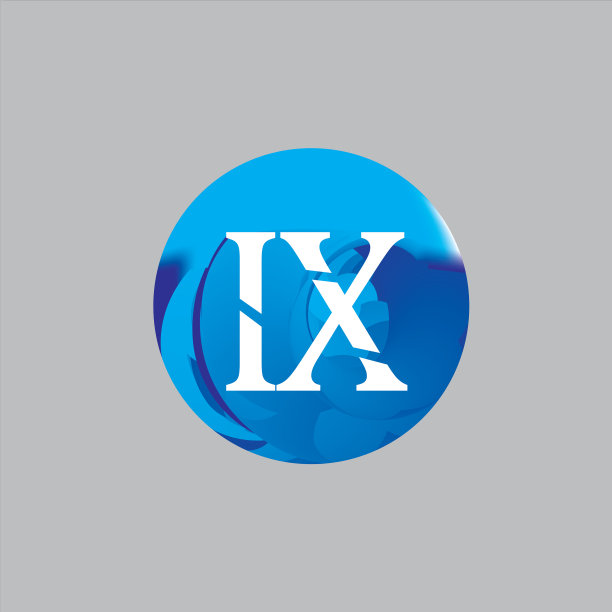 我x联合字母标志设计图片下载