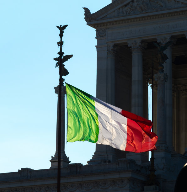 真正的意大利国旗图片下载