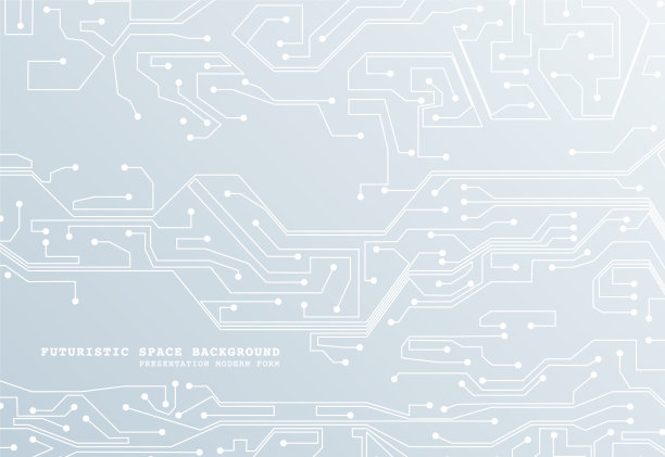 抽象的未来电路板图片下载