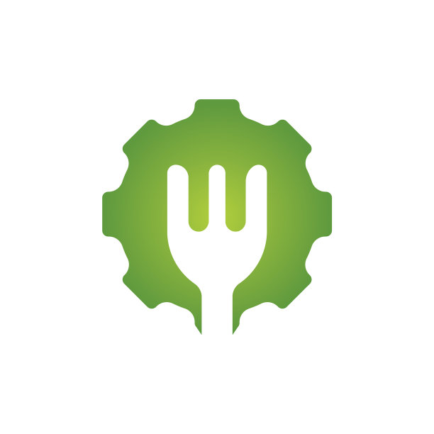 齿轮食品标志设计图片下载